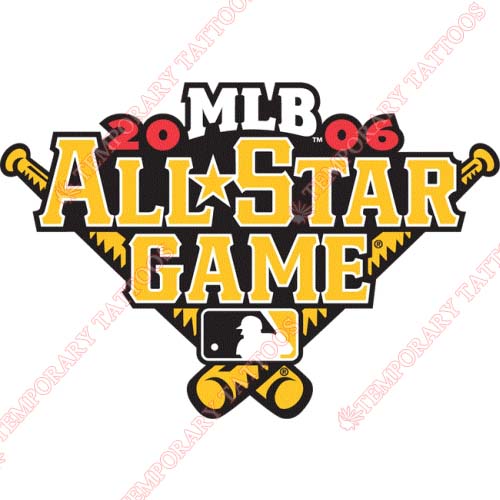 MLB All Star Game Customize Temporary Tattoos Stickers NO.1283